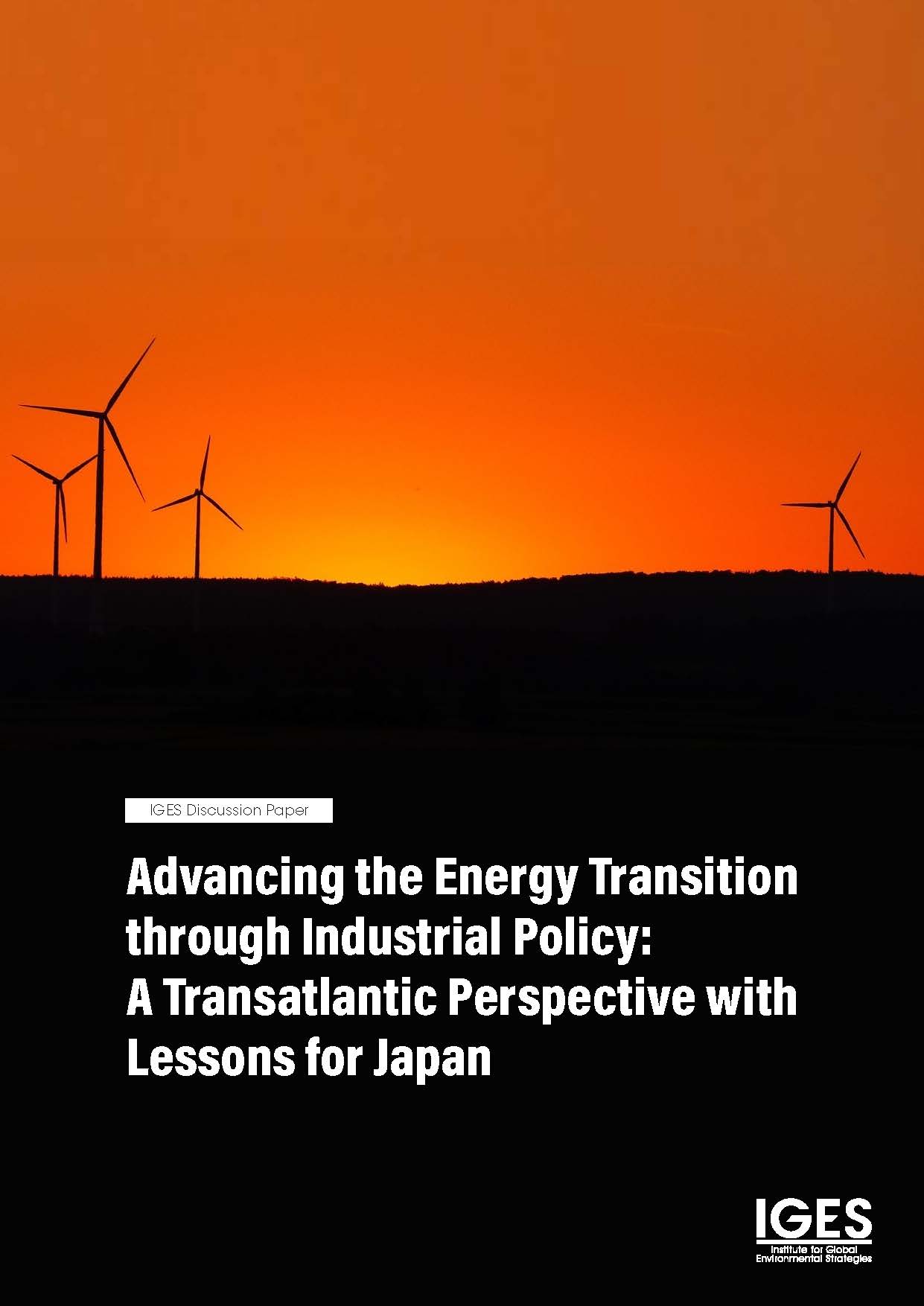 Advancing the Energy Transition through Industrial Policy: A Transatlantic Perspective with Lessons for Japan