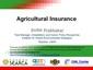 Agricultural Insurance Agricultural Insurance